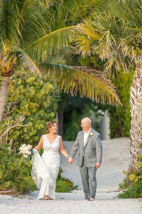 Sanibel beach wedding